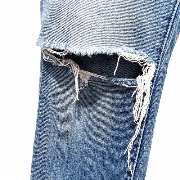 Mother Denim High Waisted Looker Ankle Fray in Spice it Up, Size 27 - Picture 10 of 14